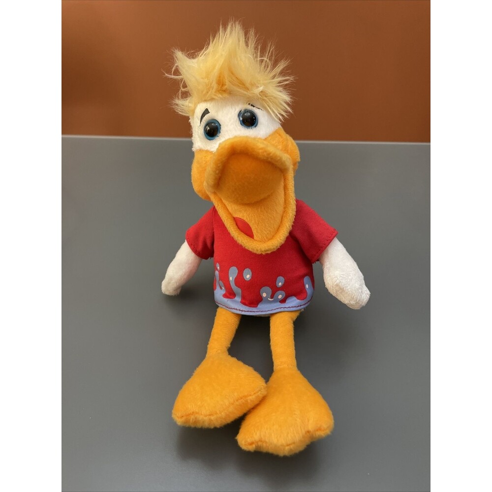 VINNIE THE DUCK PLUSH -11" - RIDE THE DUCKS OF SEATTLE- Closed Attraction, RARE